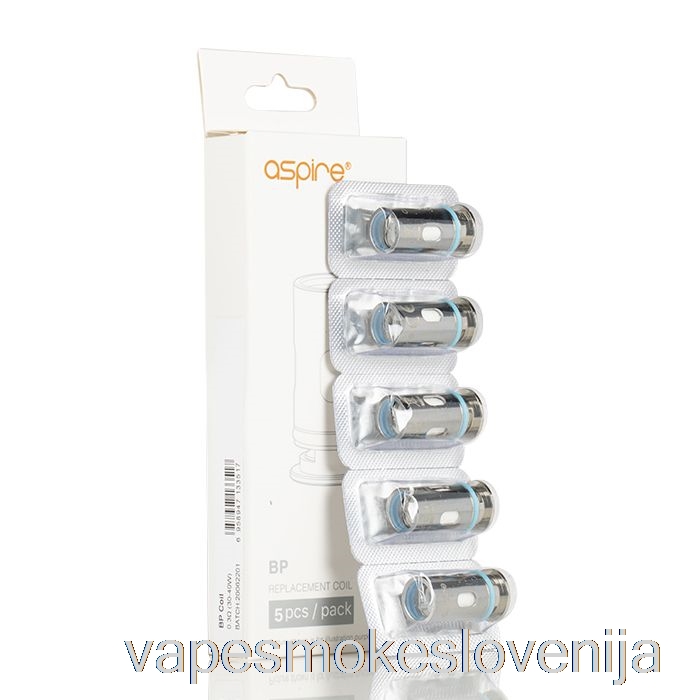 Vape Za Enkratno Uporabo Aspire Bp Nadomestne Tuljave 0,3 Ohm Mrežaste Tuljave